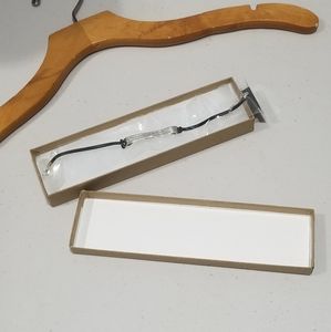 Ralph Emerson Sterling Silver Quote Bracelet